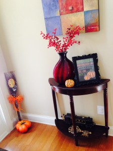 Fall 2014 - Foyer Decor