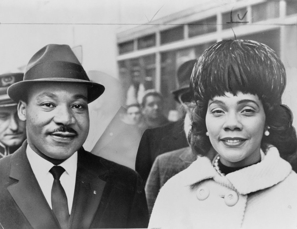 Dr. Martin Luther King Jr and his lovely wife, Coretta Scott-King