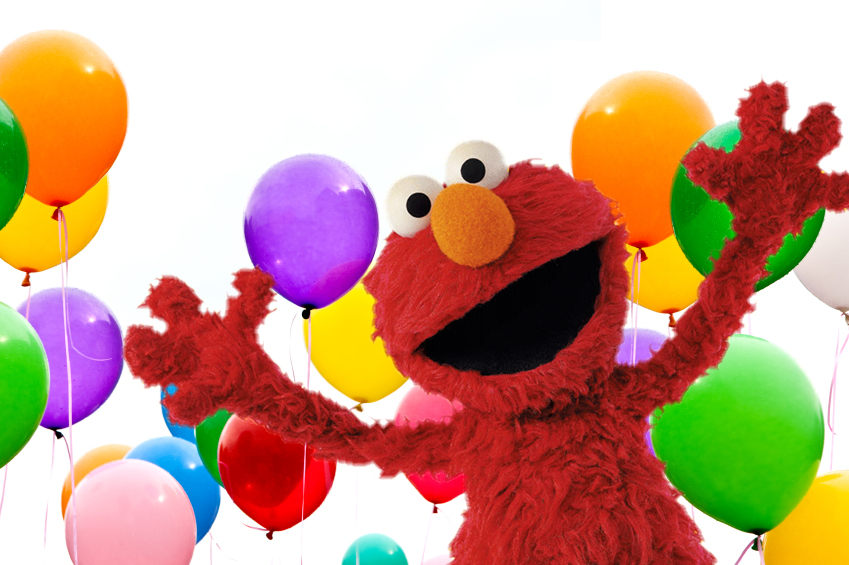 elmo birthday background