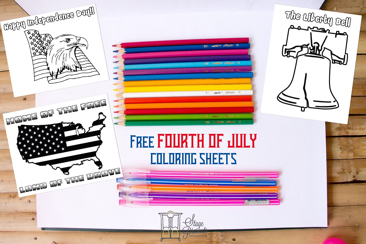 Free Fourth of July Coloring Sheets