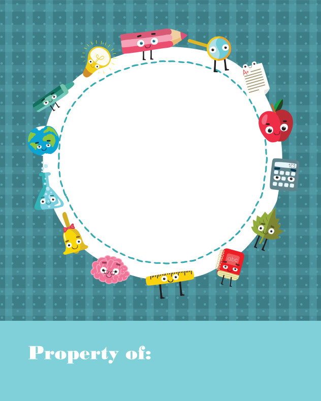 Free Back to School  Property Of Binder Cover #freebiefriday