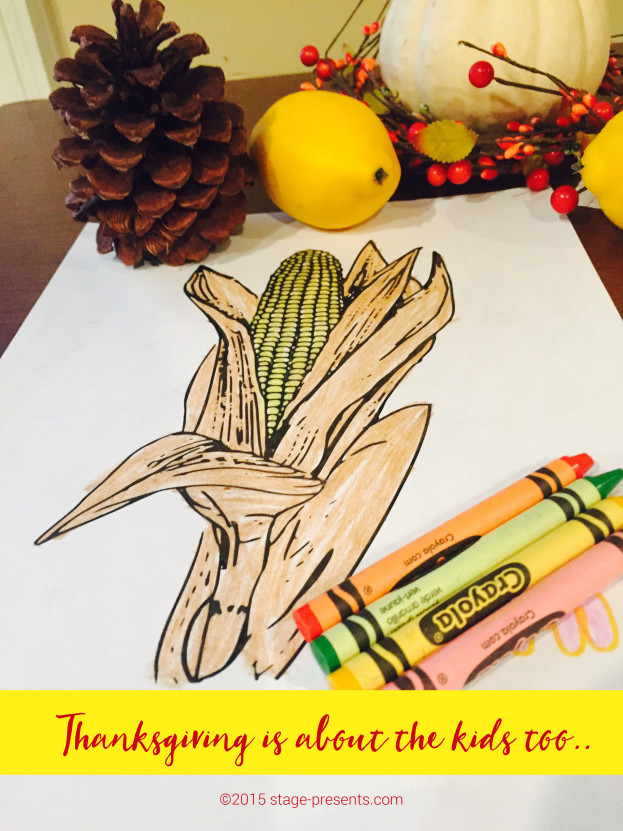 Four Thanksgiving Coloring Sheets - Free Download - stage-presents.com