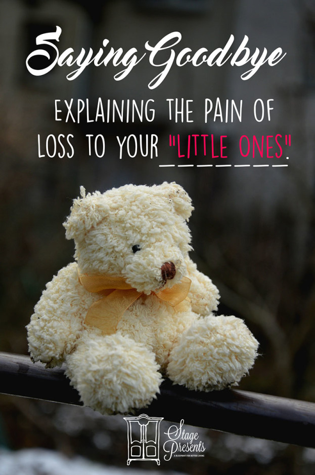 Saying Goodbye: Explaining the Pain of Loss to Your Little Ones