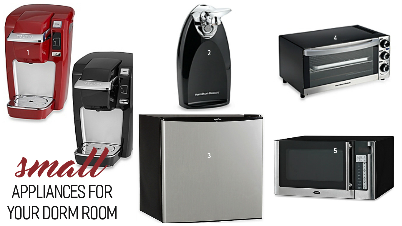 Small Appliances for Your Dorm Room