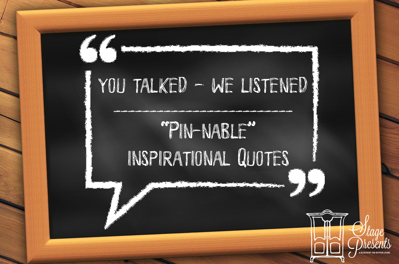 Pinnable Inspirational Quotes