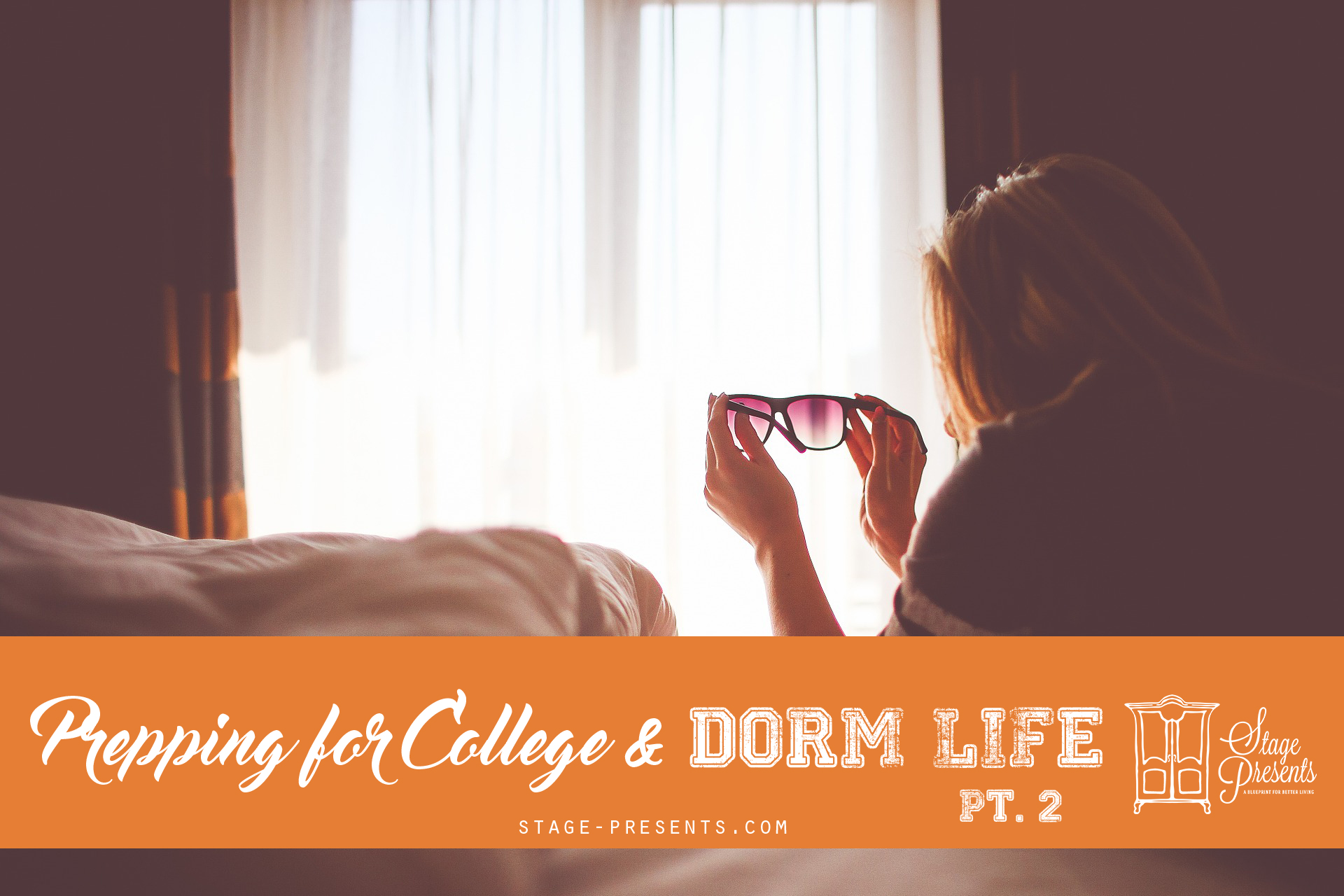 Prepping for College and Dorm Life - Washable Linen Must Haves - stage-presents.com